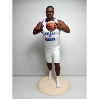 20 cm Sofoklis Schortsanitis (Big Sofo) Greece Basketball National Team 2006 resin handmade figure for your collection